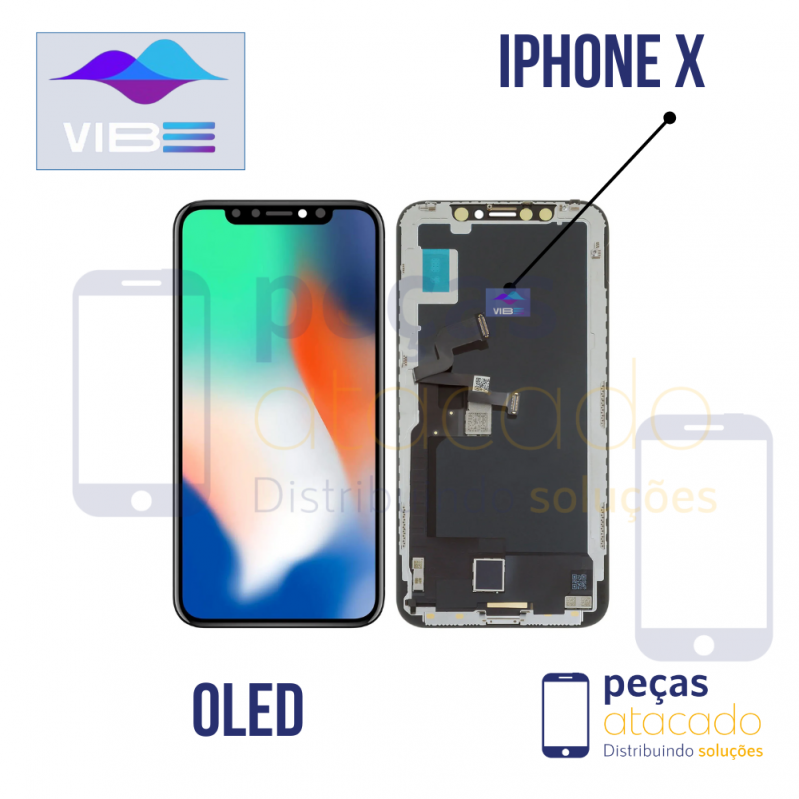 S-0423 FRONTAL IPHONE X (A1901) VIBE OLED