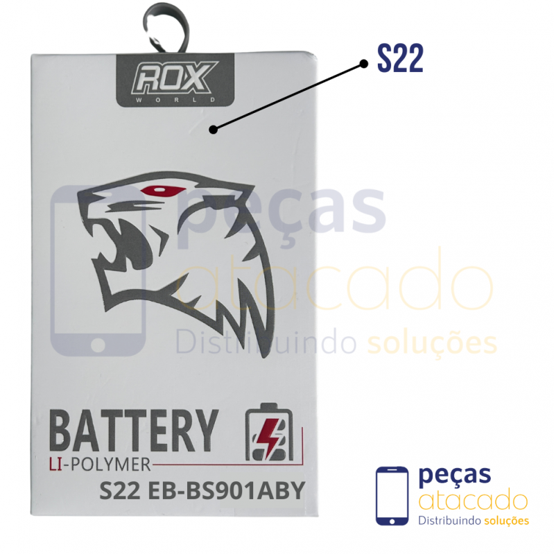 BA-0391 BATERIA ROX SAMSUNG S22 (EB-BS901ABY) (1 ANO DE GARANTIA)