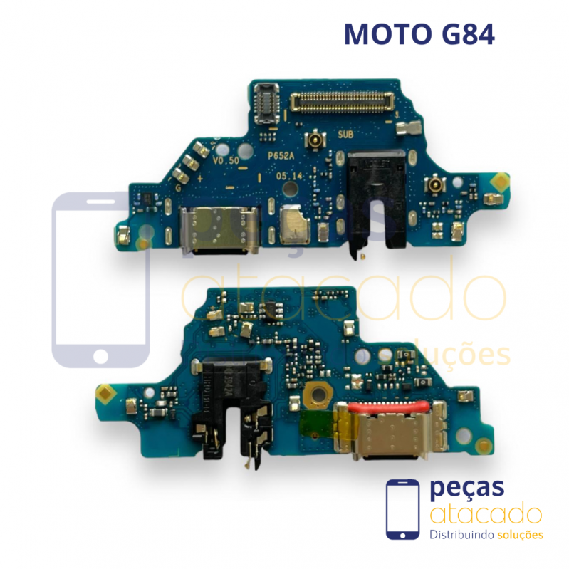 SB-0001 SUB PLACA CONECTOR MOTOROLA MOTO G84 XT2347 ORIGINAL NACIONAL