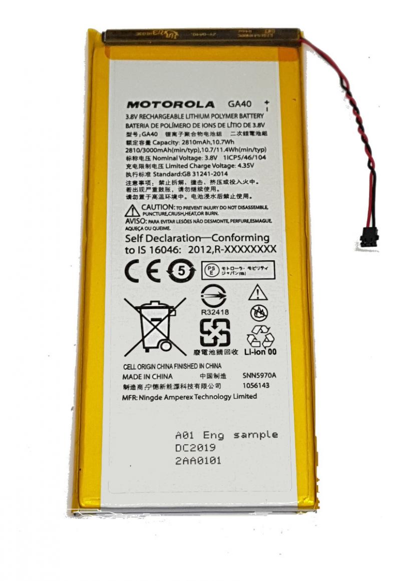 BA-0077 BATERIA 1 LINHA MOTOROLA MOTO G4 (XT1626) G4 PLUS (XT-1642) (GA40)