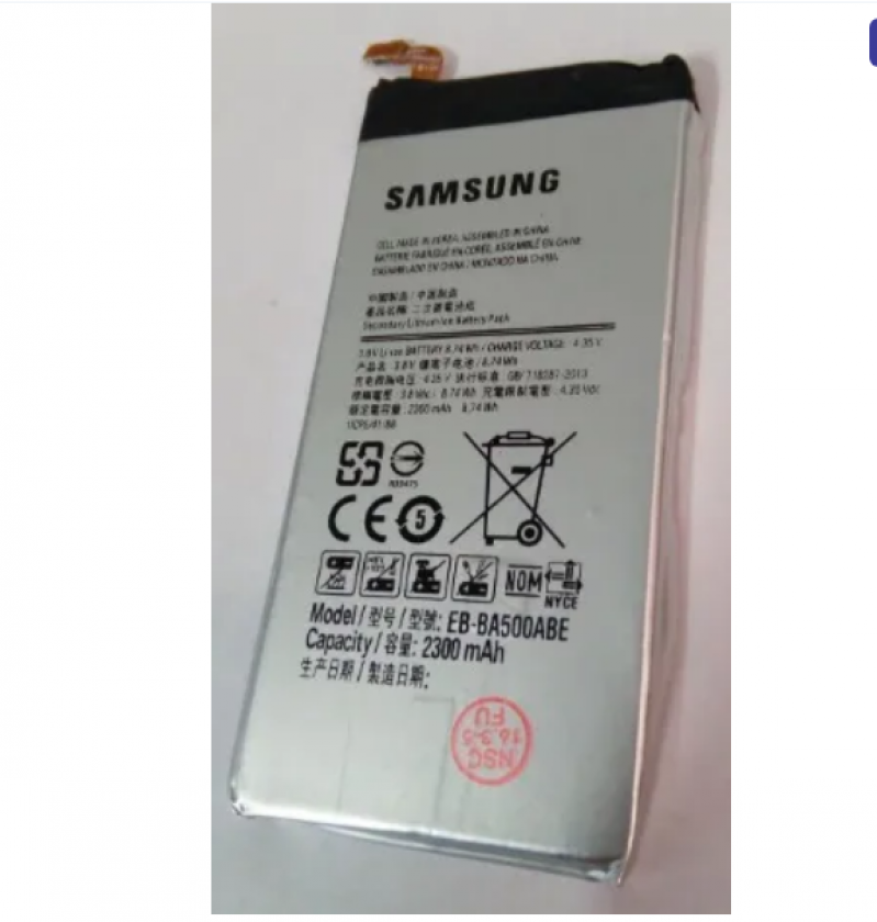 BA-0457 BATERIA ORIGINAL NACIONAL RETIRADA SAMSUNG A5 (SM-A500) (EB-BA500)