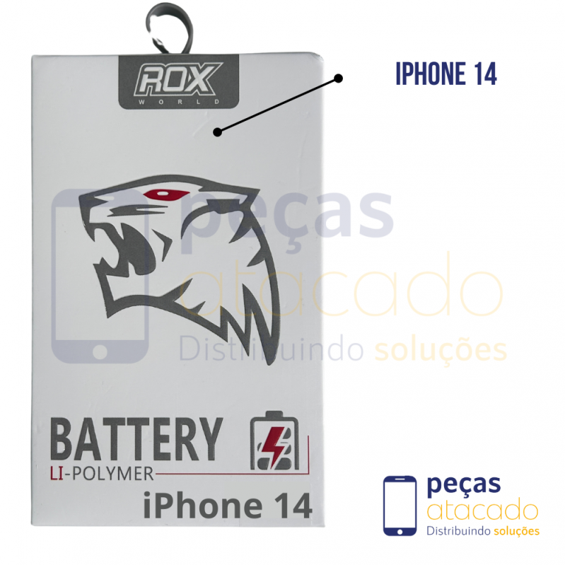 BA-0352 BATERIA ROX IPHONE 14 (A2649) (1 ANO DE GARANTIA)