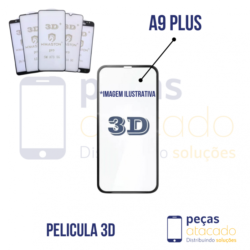 PELICULA SAMSUNG A9 PLUS 3D GLASS
