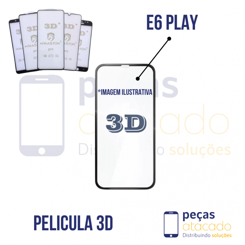 P-0255 PELICULA MOTOROLA MOTO E6 PLAY 3D