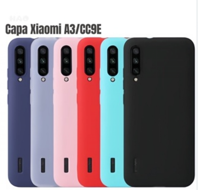 CAPA AVELUDADA XIAOMI REDMI MI A3