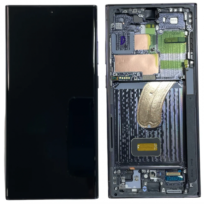 FRONTAL SAMSUNG S23 ULTRA COM ARO NACIONAL AMOLED