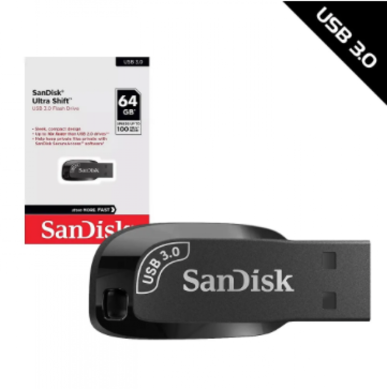 PENDRIVE SANDISK ULTRA SHIFT 64GB