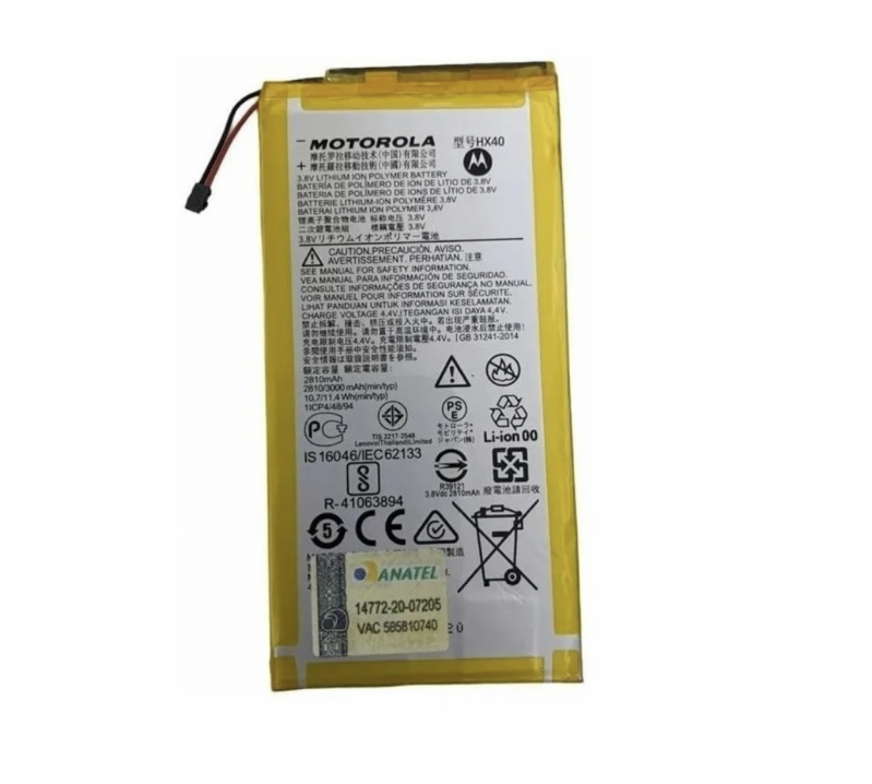BA-0450 BATERIA ORIGINAL NACIONAL MOTOROLA MOTO X4 (XT1900) (HX40)