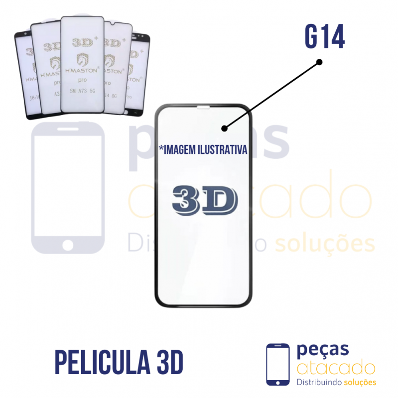 P-0199 PELICULA MOTOROLA MOTO G14 3D PRIVACIDADE