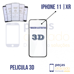 P-0378 PELICULA IPHONE XR | 11 3D