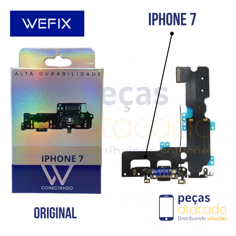 FLEX CONECTOR DE CARGA IPHONE 16 WEFIX ORIGINAL