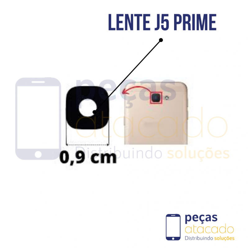 L-0085 LENTE SAMSUNG J5 PRIME | J7 PRIME