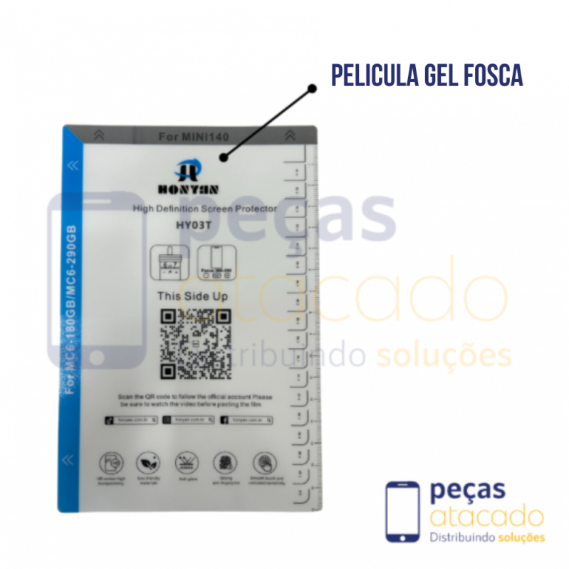 PELICULA GEL FOSCA (SEM CORTE)
