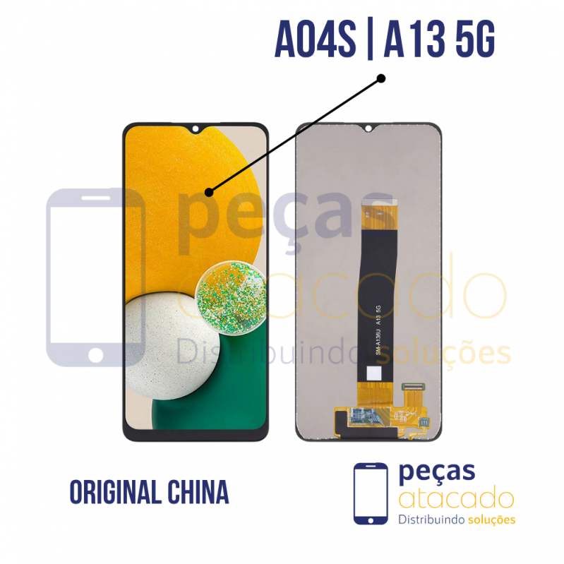 S-0898 FRONTAL SAMSUNG A04S (SM-A045F) | A13 5G (A136U) SEM ARO ORIGINAL CHINA IPS