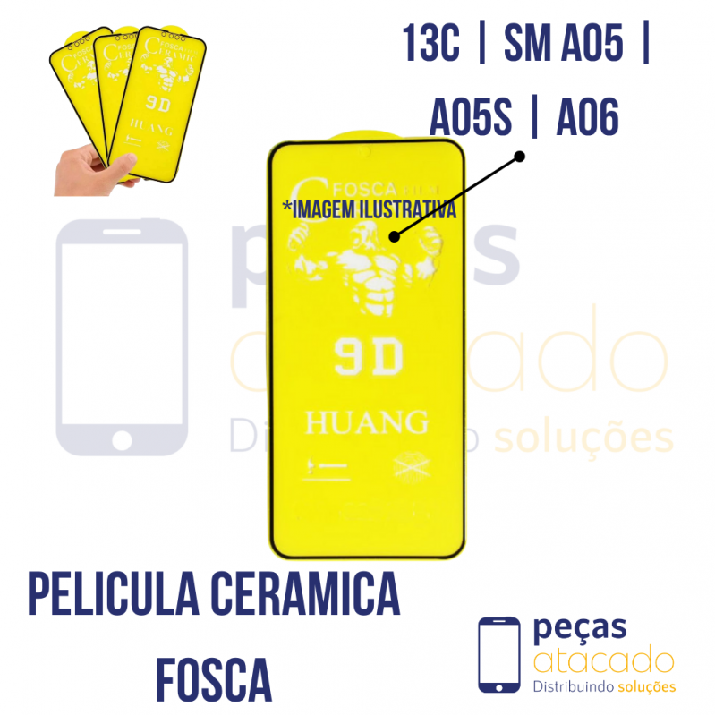 P-0603 PELICULA XIAOMI REDMI 13C | SM A05 | A05S | A06 CERAMICA FOSCA