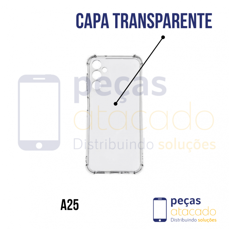 CAPA TRANSPARENTE SAMSUNG A25