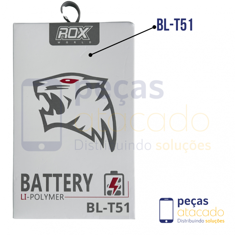 BA-0393 BATERIA ROX LG K52 | K42 | K62 (BL-T51) (1 ANO DE GARANTIA)