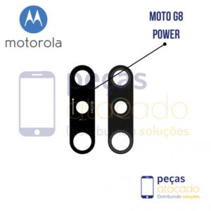L-0012 LENTE MOTOROLA MOTO G8 POWER (APENAS UMA LENTE)