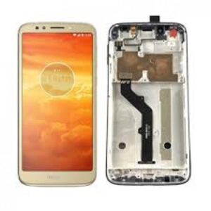 S-0235 FRONTAL MOTOROLA MOTO G6 PLAY (XT-1944) (XT-1922) COM ARO DOURADO ORIGINAL CHINA IPS