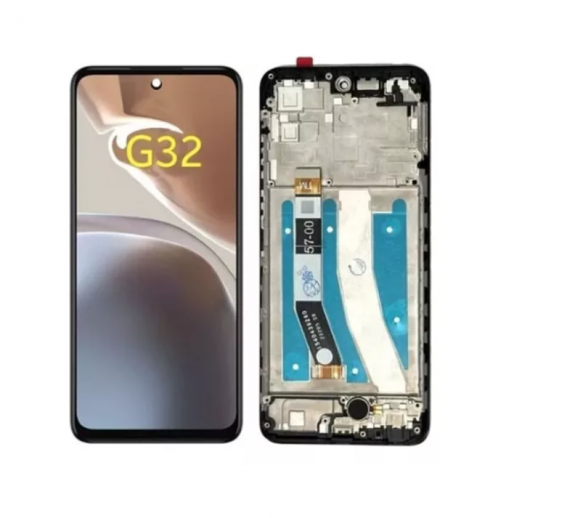 S-0781 FRONTAL MOTOROLA MOTO G32 (XT2235) COM ARO CHINA IPS