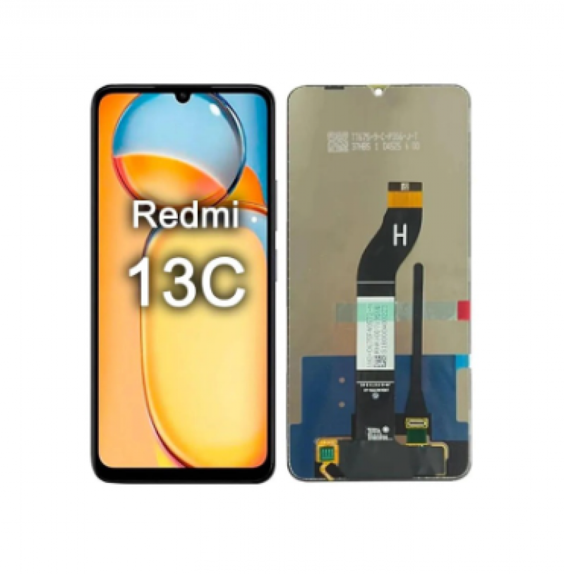 S-0492 FRONTAL XIAOMI REDMI 13C (22127PC95G) | POCO C65 SEM ARO PRETA ORIGINAL CHINA IPS