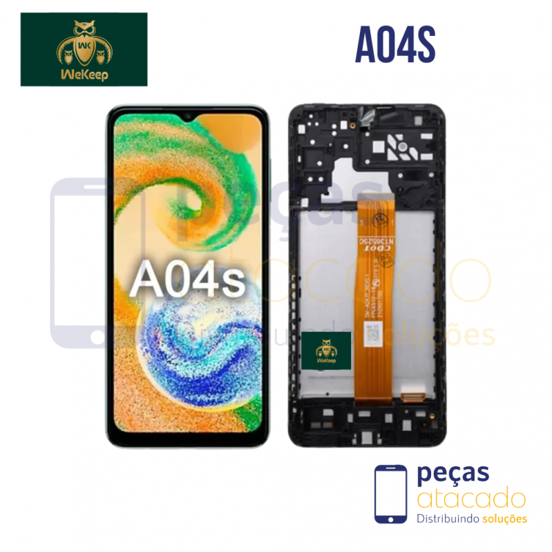 S-0886 FRONTAL SAMSUNG A04S (SM-A045F) COM ARO WE KEEP IPS