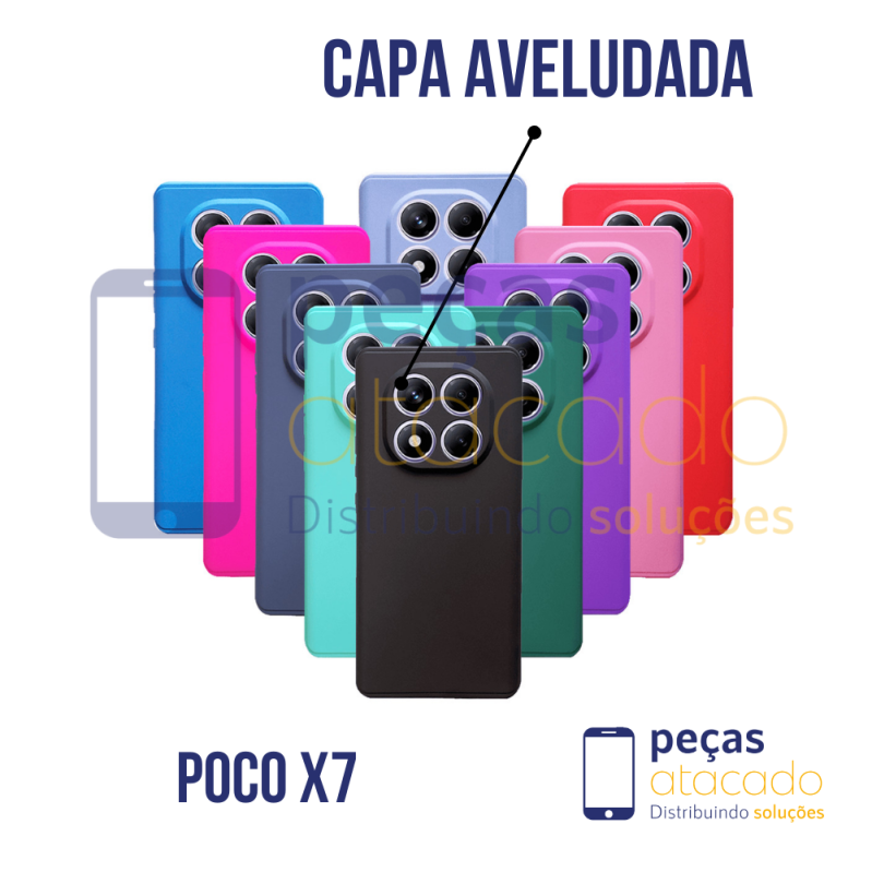 CAPA AVELUDA XIAOMI POCO X7 PRO