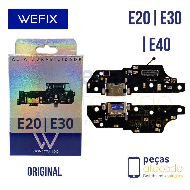 SUB PLACA DE CARGA MOTOROLA E20 | E30 | E40 WEFIX ORIGINAL