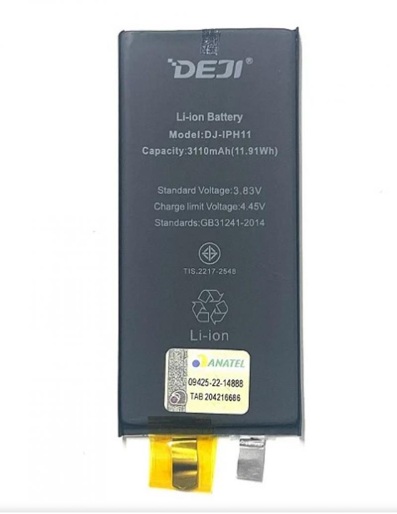 BA-0296 BATERIA DEJI IPHONE 11 SEM FLEX (3110MAH)