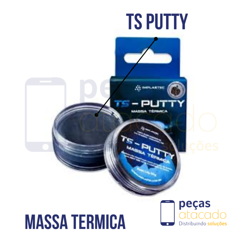 TS PUTTY MASSA TERMICA PRETO 50G