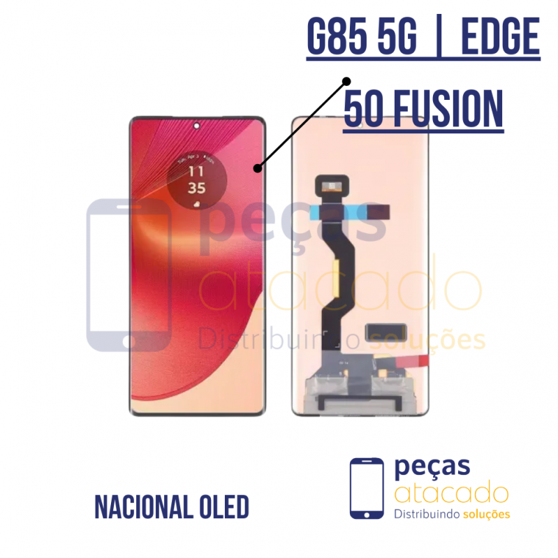 S-0971 FRONTAL MOTOROLA MOTO G85 5G | EDGE 50 FUSION SEM ARO NACIONAL OLED