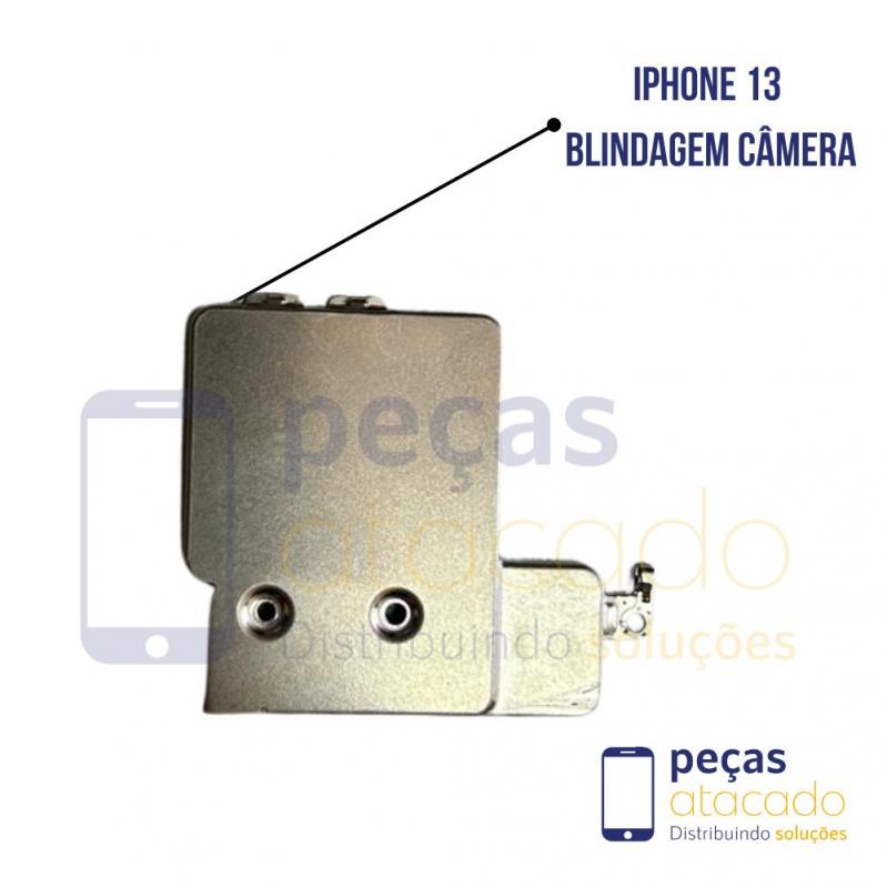 G-0049 BLINDAGEM DE CAMERA IPHONE 13 ORIGINAL RETIRADA