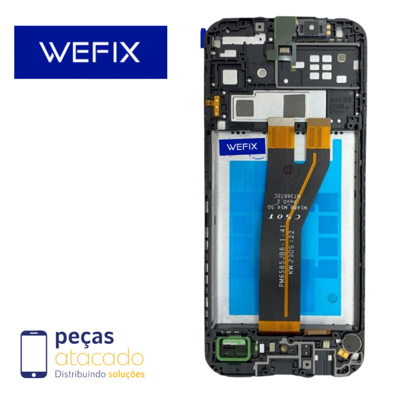 S-0405 FRONTAL SAMSUNG M14 5G (SM-M146) COM ARO WEFIX IPS