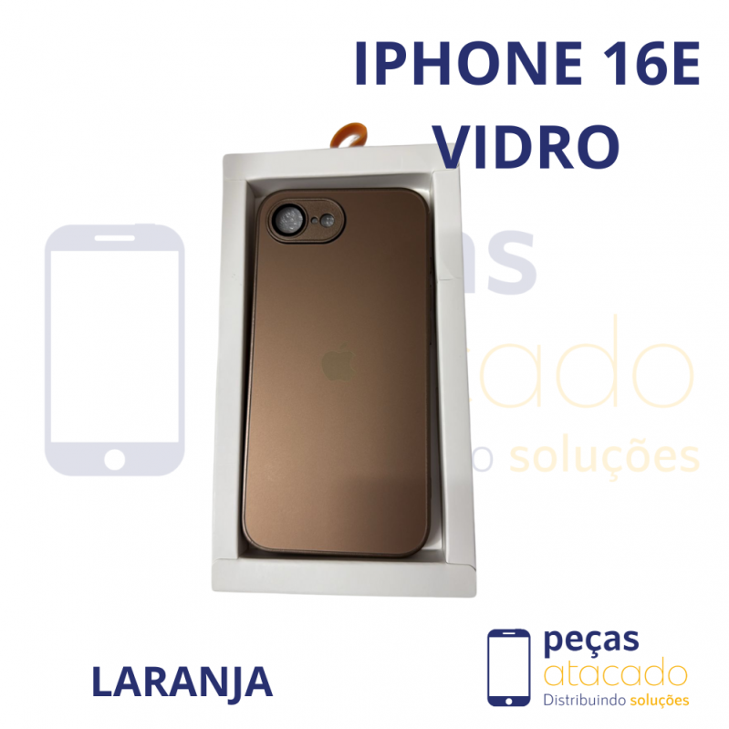 CAPA AG-GLASS IPHONE 16E (LARANJA)