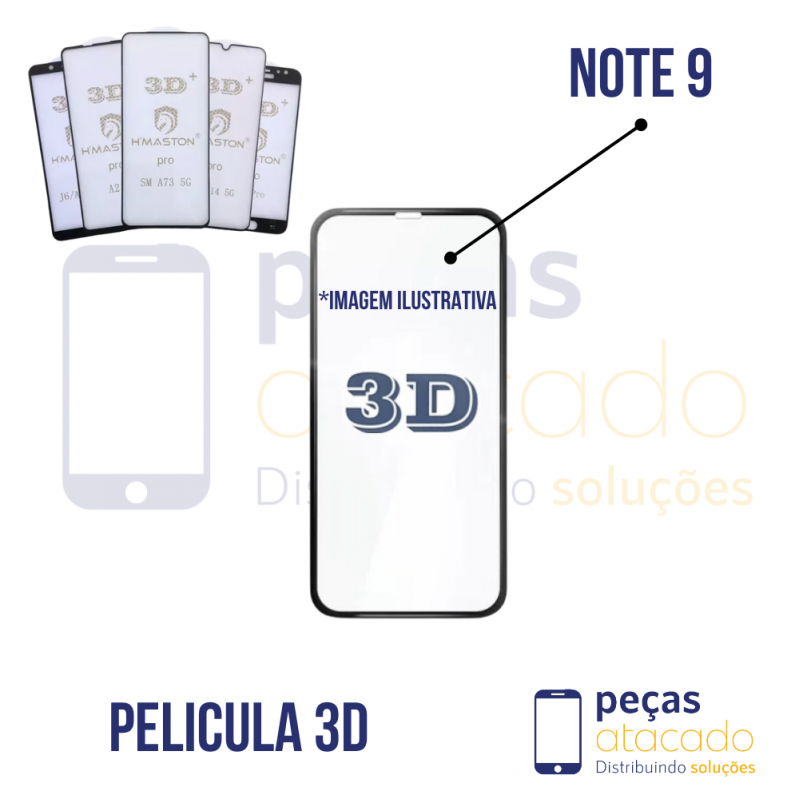 P-0288 PELICULA XIAOMI REDMI NOTE 9 3D