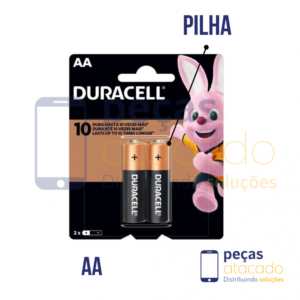 PILHA ALCALINA PEQUENA AA 2 UN – DURACELL