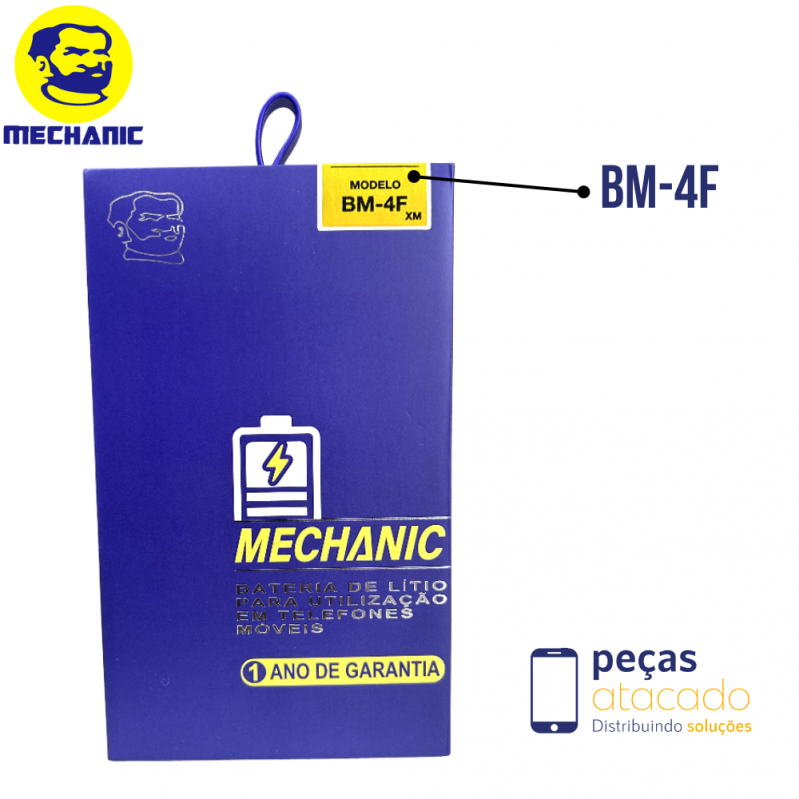 BA-0535 BATERIA MECHANIC XIAOMI MI 9 LITE (2109119DG) MI A3 (M1906F9SH) (BM4F) (1 ANO DE GARANTIA)