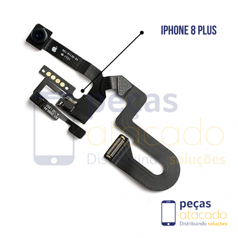 G-0046 FLEX CAMERA FRONTAL AURICULAR  | SENSOR IPHONE 8 PLUS (PRIME)