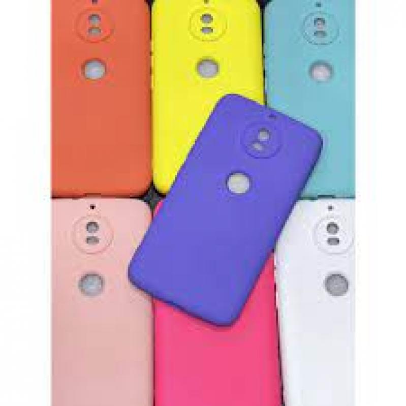 CAPA AVELUDADA MOTOROLA G5 PLUS