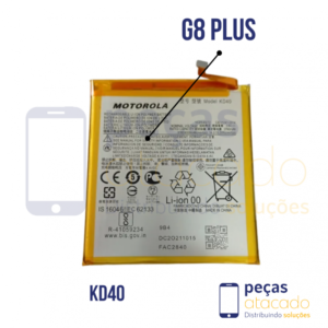 BA-0093 BATERIA 1 LINHA MOTOROLA MOTO G8 PLUS (XT-2019) (KD40)