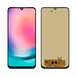 S-0147 FRONTAL SAMSUNG A24 4G | A25 | M34 5G SEM ARO PRETO ORIGINAL CHINA OLED