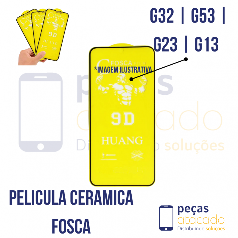 P-0222 PELICULA MOTOROLA MOTO G32 | G53 | G23 | G13 CERAMICA FOSCA