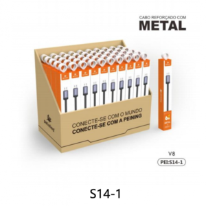 CABO PEINING USB PARA MICRO USB V8  PEI-S14-1