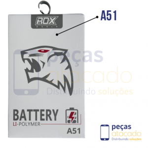 BA-0387 BATERIA ROX SAMSUNG A51 (SM-A515) (EB-BA515ABY) (1 ANO DE GARANTIA)