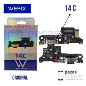 SUB PLACA DE CARGA XIAOMI REDMI 14C | POCO C75 WEFIX ORIGINAL