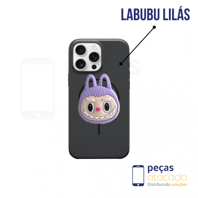 POP SOCKET LABUBU LILÁS