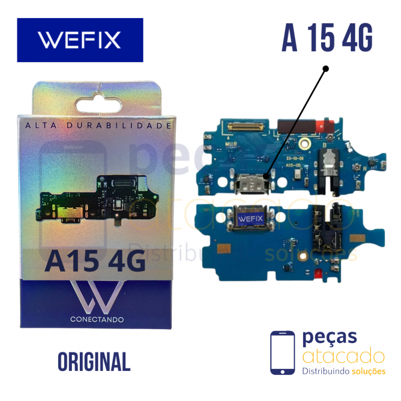 SUB PLACA DE CARGA SAMSUNG A15 4G WEFIX ORIGINAL