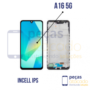 S-1005 FRONTAL SAMSUNG A16 5G (SM-A166) | A16 4G (A165) COM ARO INCEL IPS