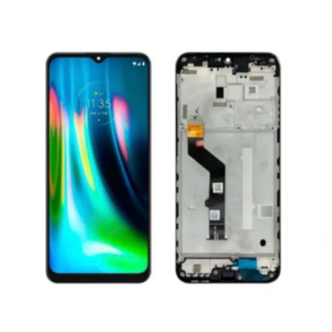 S-0387 FRONTAL MOTOROLA MOTO G9 PLAY (XT-2083) | E7 PLUS (XT-2081) COM ARO ORIGINAL CHINA IPS