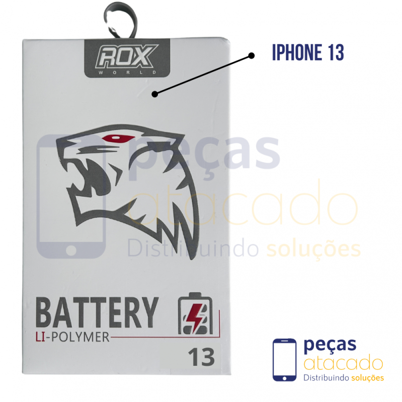 BA-0347 BATERIA ROX IPHONE 13 (A2631) (1 ANO DE GARANTIA)